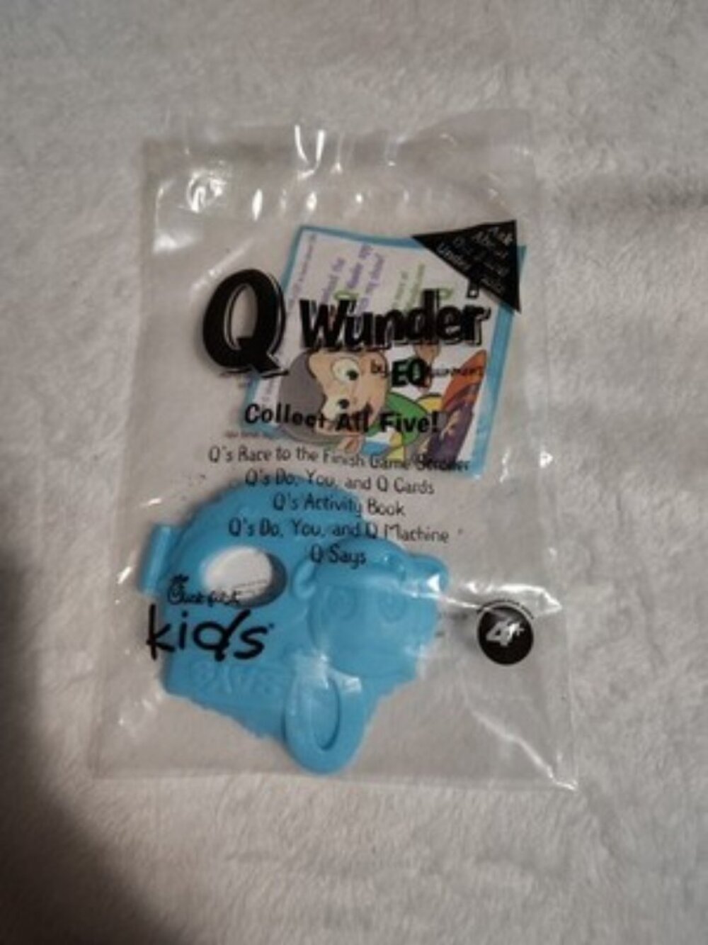 Chick-fil-A Q Wunder EQ "Q Says" Kid's Meal Toy SEALED